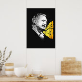 Georges Brassens Poster (Küche)