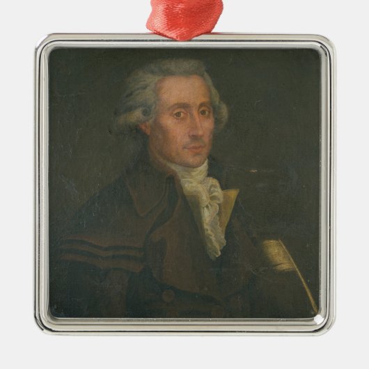 Georges Couthon Silbernes Ornament (Vorne)