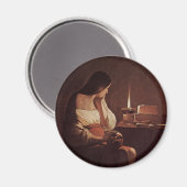 Georges de La Tour Art Magnet (Vorderseite/Rückseite)