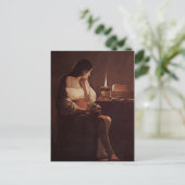 Georges de La Tour Art Postkarte (Stehend Vorderseite)