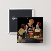 Georges de la Tour - Cheat with Ace of Diamonds Button (Vorne & Hinten)