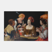 Georges de la Tour - Cheat with Ace of Diamonds Fußmatte (Vorderseite)