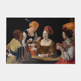 Georges de la Tour - Cheat with Ace of Diamonds Fußmatte