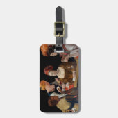 Georges de la Tour - Cheat with Ace of Diamonds Gepäckanhänger (Vorderseite vertikal)