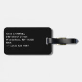 Georges de la Tour - Cheat with Ace of Diamonds Gepäckanhänger (Rückseite horizontal)