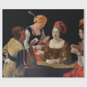 Georges de la Tour - Cheat with Ace of Diamonds Geschenkpapier (Flach)