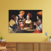 Georges de la Tour - Cheat with Ace of Diamonds Leinwanddruck (Insitu (Wohnzimmer))