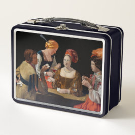 Georges de la Tour - Cheat with Ace of Diamonds Metall Brotdose