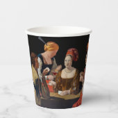 Georges de la Tour - Cheat with Ace of Diamonds Pappbecher (Vorderseite)