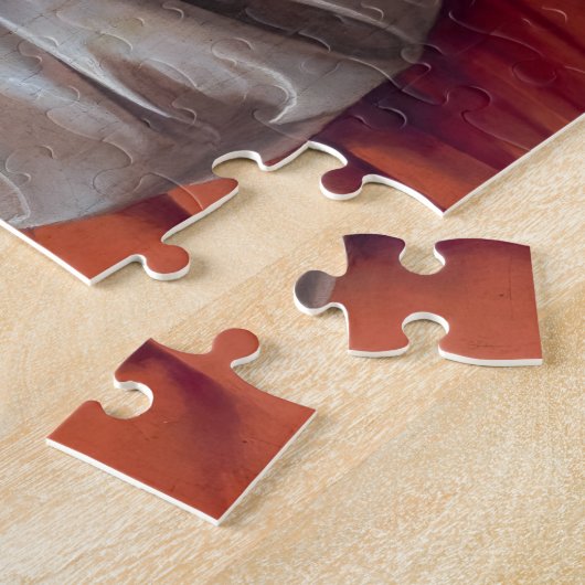 Georges de la Tour - Cheat with Ace of Diamonds Puzzle (Seite)