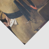 Georges de la Tour - Cheat with Ace of Diamonds Seidenpapier (Detail)