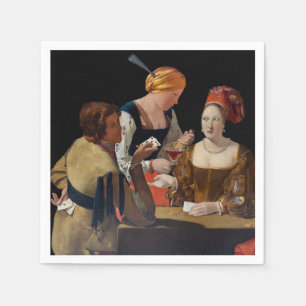 Georges de la Tour - Cheat with Ace of Diamonds Serviette