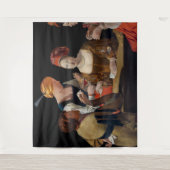Georges de la Tour - Cheat with Ace of Diamonds Wandteppich (Vorderseite)