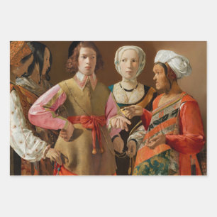 Georges de la Tour - Die Wahrsagerin Geschenkpapier Set
