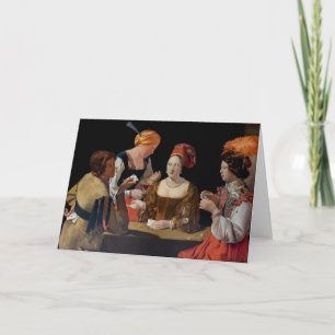 Georges de la Tour - Falschspieler mit Karo-Ass Karte