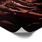 Georges de La Tour - St Joseph als Zimmermann Poster (Ecke)