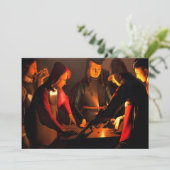 Georges de la Tour - The Dices Players Dankeskarte (Stehend Vorderseite)