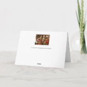 Georges de la Tour - The Fortune Teller Karte (Rückseite)