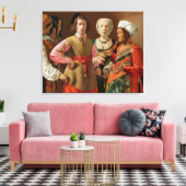 Georges de la Tour - The Fortune Teller Leinwanddruck (Insitu (Wohnzimmer))