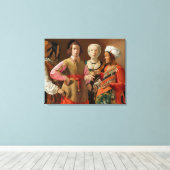 Georges de la Tour - The Fortune Teller Leinwanddruck (Insitu (Holzboden))