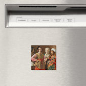 Georges de la Tour - The Fortune Teller Magnet (In Situ (Geschirrspüler))