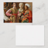 Georges de la Tour - The Fortune Teller Mitteilungskarte (Vorne/Hinten)