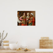 Georges de la Tour - The Fortune Teller Poster (Küche)