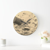 Georges Méliès - Le Voyage dans la lune - 1902 Große Wanduhr (Zuhause)