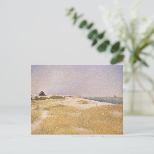 Georges Pierre Seurat | Aussicht auf Fort Samson, Postkarte (Stehend Vorderseite)