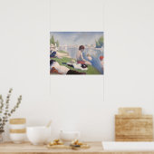 Georges Pierre Seurat | Bathers at Asni � res, 188 Poster (Küche)