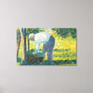 Georges Pierre Seurat der Gärtner Leinwanddruck