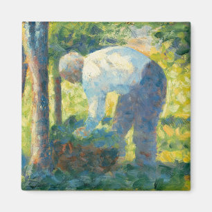 Georges Pierre Seurat   Der Gärtner Magnet