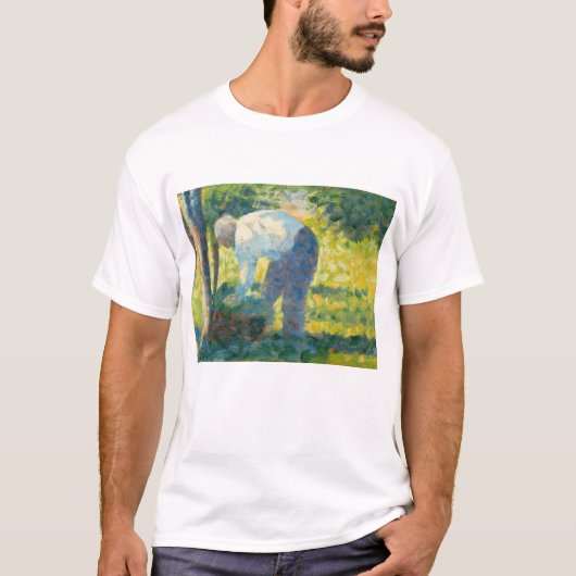 Georges Pierre Seurat | der Gärtner T-Shirt (Vorderseite)