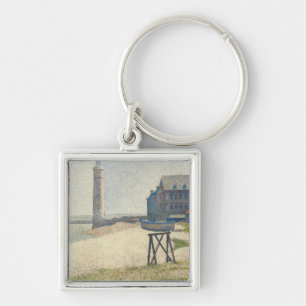 Georges Pierre Seurat   der Leuchtturm bei Schlüsselanhänger
