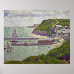 Georges Pierre Seurat   Hafen in Port-en-Bessin Poster