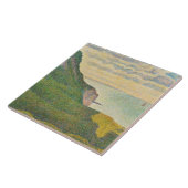Georges Pierre Seurat| Seascape in Port-en-Bessin Fliese (Seite)