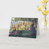 Georges Pierre Seurat | Sonntagnachmittag auf dem Karte (Gelbe Blume)