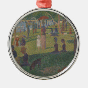 Georges Pierre Seurat   Studie für einen Sonntag  Silbernes Ornament