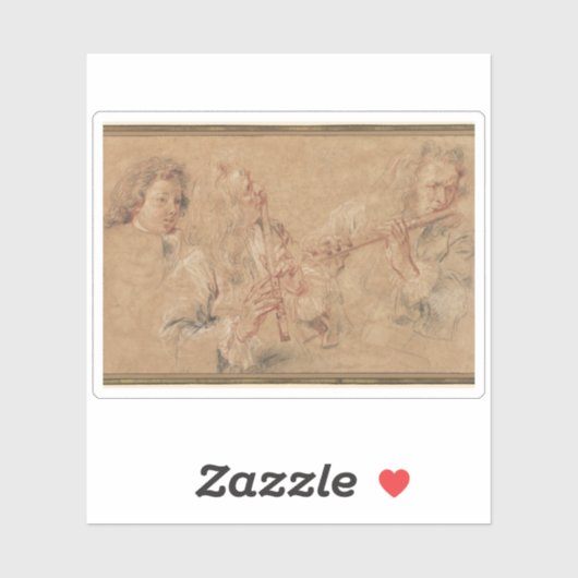 Georges Seurat - Aufkleber (Blatt)