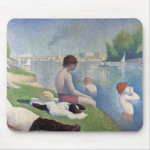Georges Seurat - Badende bei Asnières Mousepad