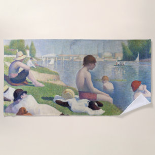 Georges Seurat - Badende bei Asnieres Strandtuch