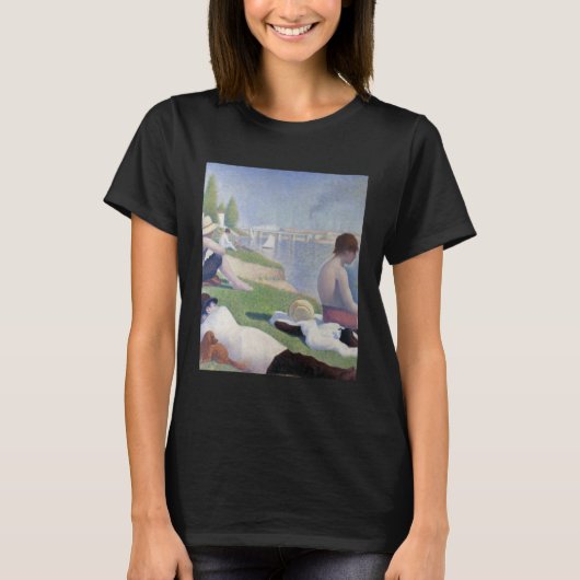 Georges Seurat  Bathers at Asnières 4 T-Shirt (Vorderseite)