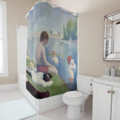 Georges Seurat - Bathers at Asnieres Duschvorhang (Beispiel)