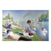 Georges Seurat - Bathers at Asnieres Fotodruck (Vorne)