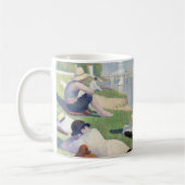 Georges Seurat - Bathers at Asnieres Kaffeetasse (Links)