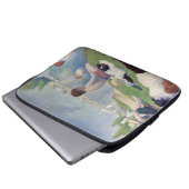 Georges Seurat - Bathers at Asnieres Laptopschutzhülle (Vorne Knopf)