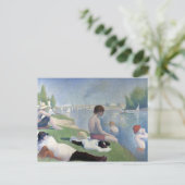 Georges Seurat Bathers at Asnières Postkarte (Stehend Vorderseite)