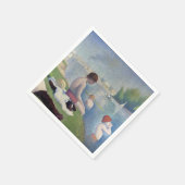 Georges Seurat - Bathers at Asnieres Serviette (Ecke)