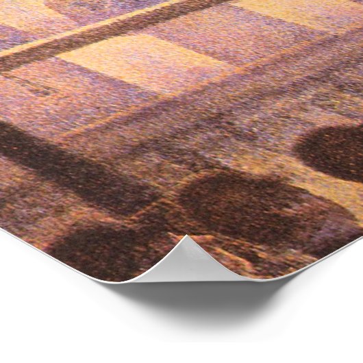 Georges Seurat-Circus-Parade Poster (Ecke)