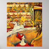Georges Seurat-Circus Poster (Vorne)